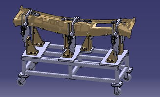 流水槽焊接夾具3d圖紙下載 13.07 mb,rar格式 機(jī)械cad圖紙